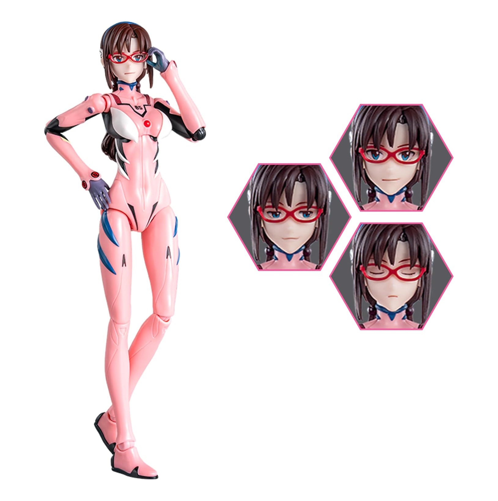BLOKEES - Fantastics Series, Evangelion, Mari Makinami Illustrious (Plug Suit), Model Kit