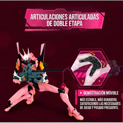 BLOKEES - Ultra Action Edition - Legacy Edition - Evangelion Production Model Custom Type-08a - Model Kit