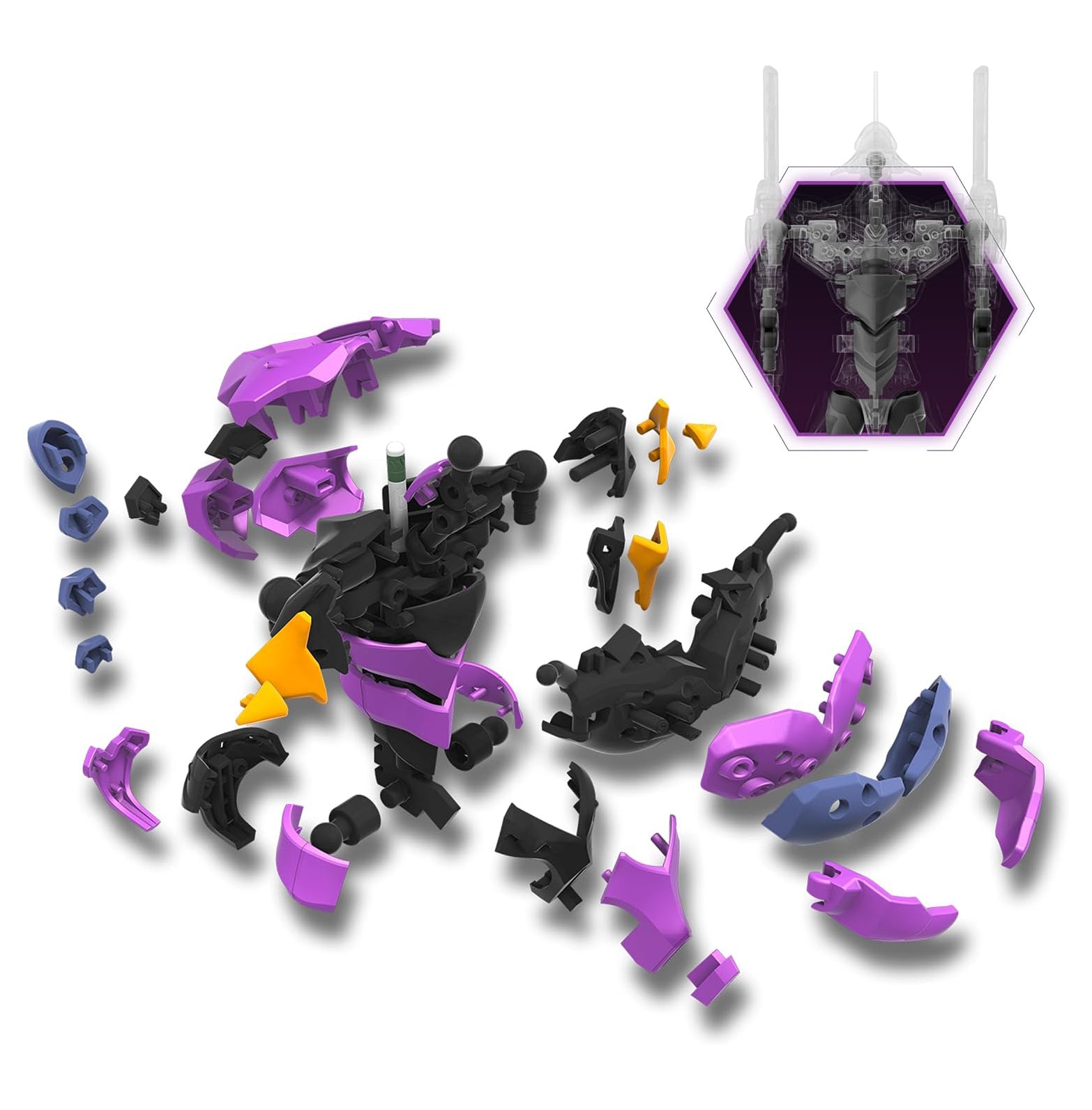 BLOKEES - Ultra Action Edition - Legend Edition - Evangelion Unit 01 - Model Kit