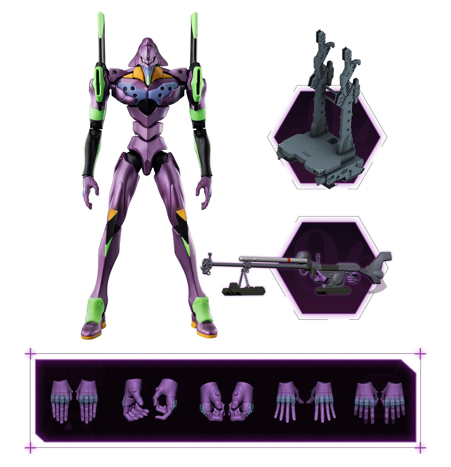 BLOKEES - Ultra Action Edition - Legend Edition - Evangelion Unit 01 - Model Kit