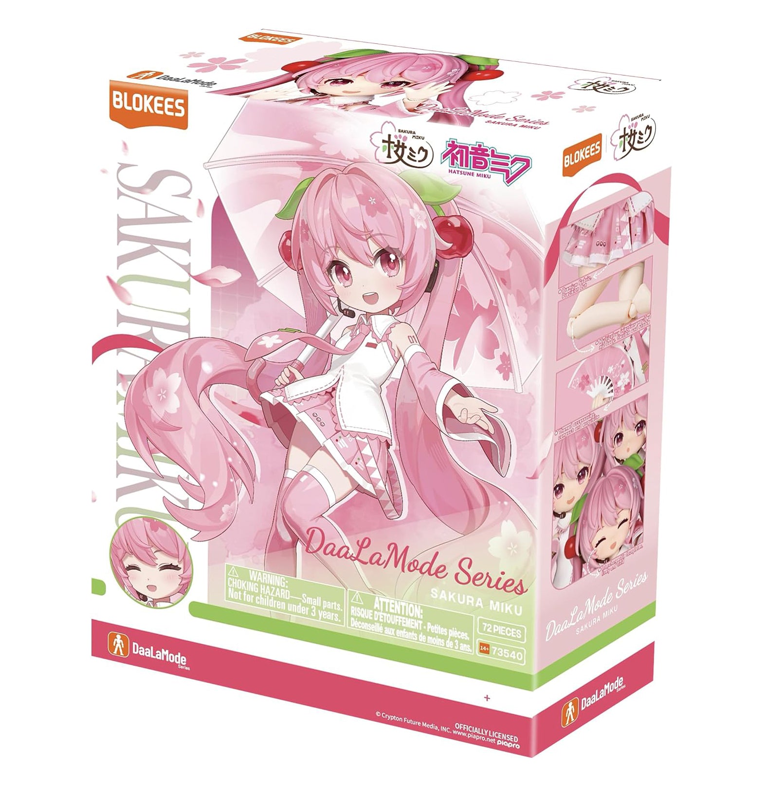 BLOKEES - Hatsune Miku DaalaMode Series Sakura Miku Model Kit