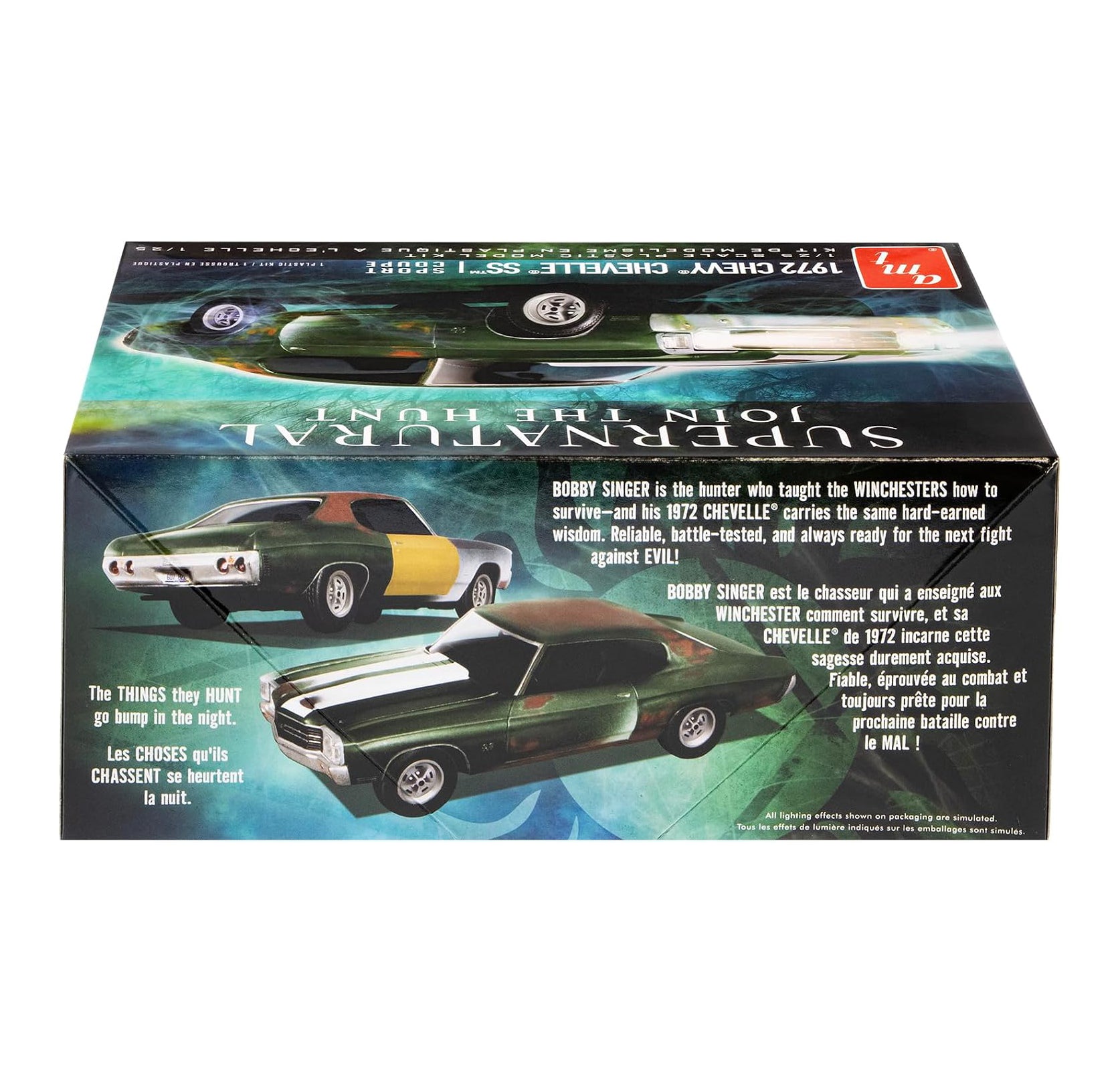 AMT - 1/25 Scale Sueprnatural's 1972 Chevy Chevelle SS Sport Coupe Model Kit