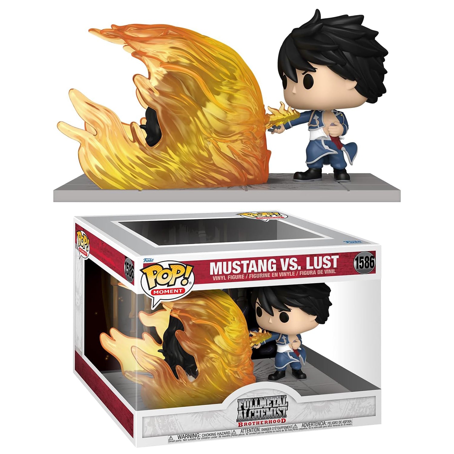 Funko POP! Moment #1586: Fullmetal Alchemist Brotherhood Mustang