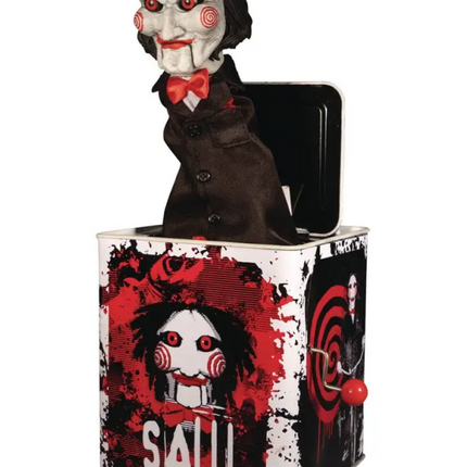 SAW CAJA MUSICAL SORPRESA 35.5 CM BILLY BURST-A-BOX