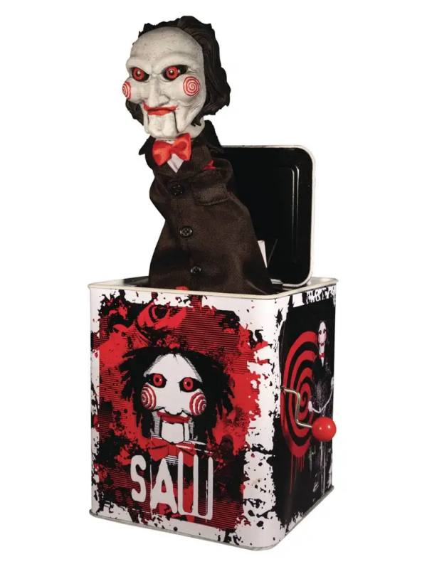 SAW CAJA MUSICAL SORPRESA 35.5 CM BILLY BURST-A-BOX