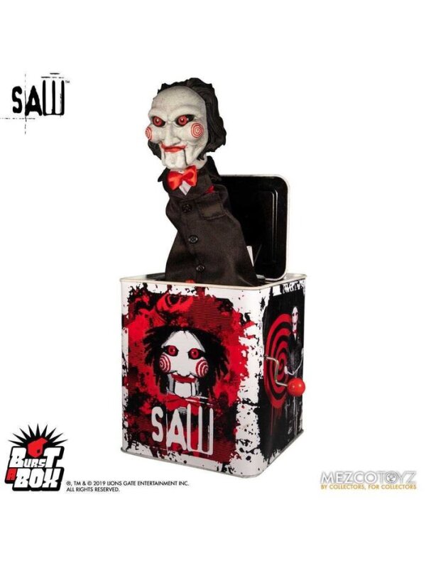 SAW CAJA MUSICAL SORPRESA 35.5 CM BILLY BURST-A-BOX