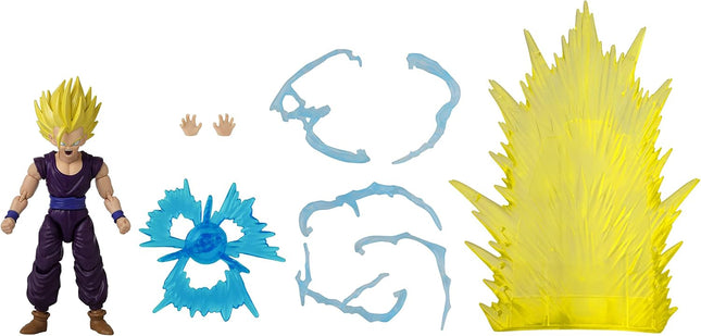 Dragon Stars Series - Dragon Ball Super - Super Saiyan 2 Gohan, Power Up Pack 6.5" Action Figure Set