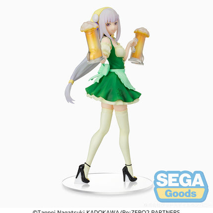 Re:ZERO -Starting Life in Another World- SPM Figure "Emilia" Oktoberfest Ver.