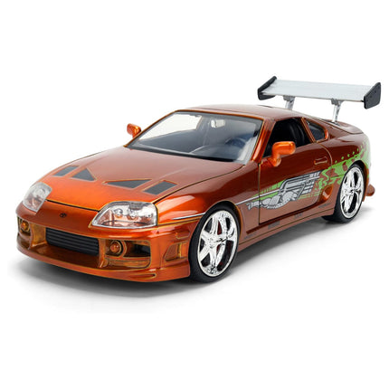 Jada Toys - Fast & Furious 25th Anniversary 1:24 Brian's Toyota Supra "Brush Finish Color" Die-cast Car