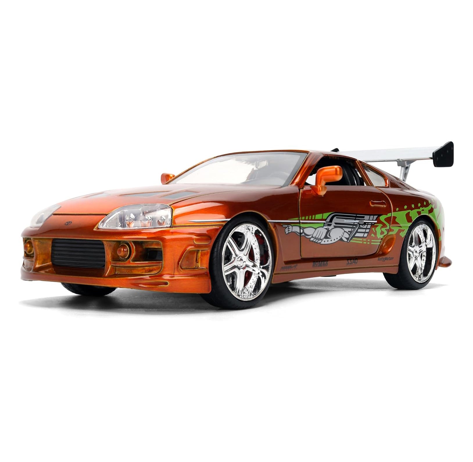 Jada Toys - Fast & Furious 25th Anniversary 1:24 Brian's Toyota Supra "Brush Finish Color" Die-cast Car