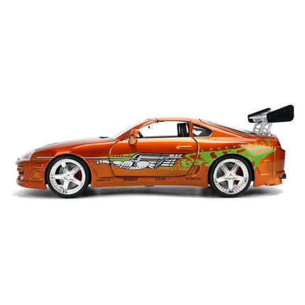 Jada Toys - Fast & Furious 25th Anniversary 1:24 Brian's Toyota Supra "Brush Finish Color" Die-cast Car