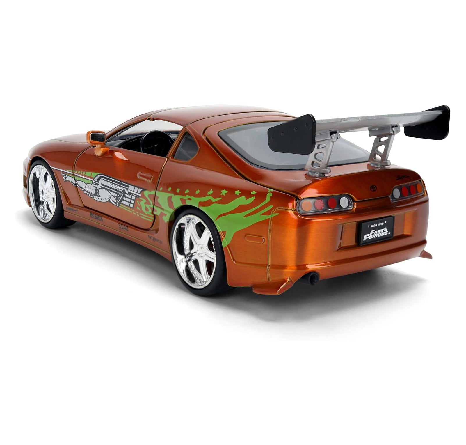 Jada Toys - Fast & Furious 25th Anniversary 1:24 Brian's Toyota Supra "Brush Finish Color" Die-cast Car