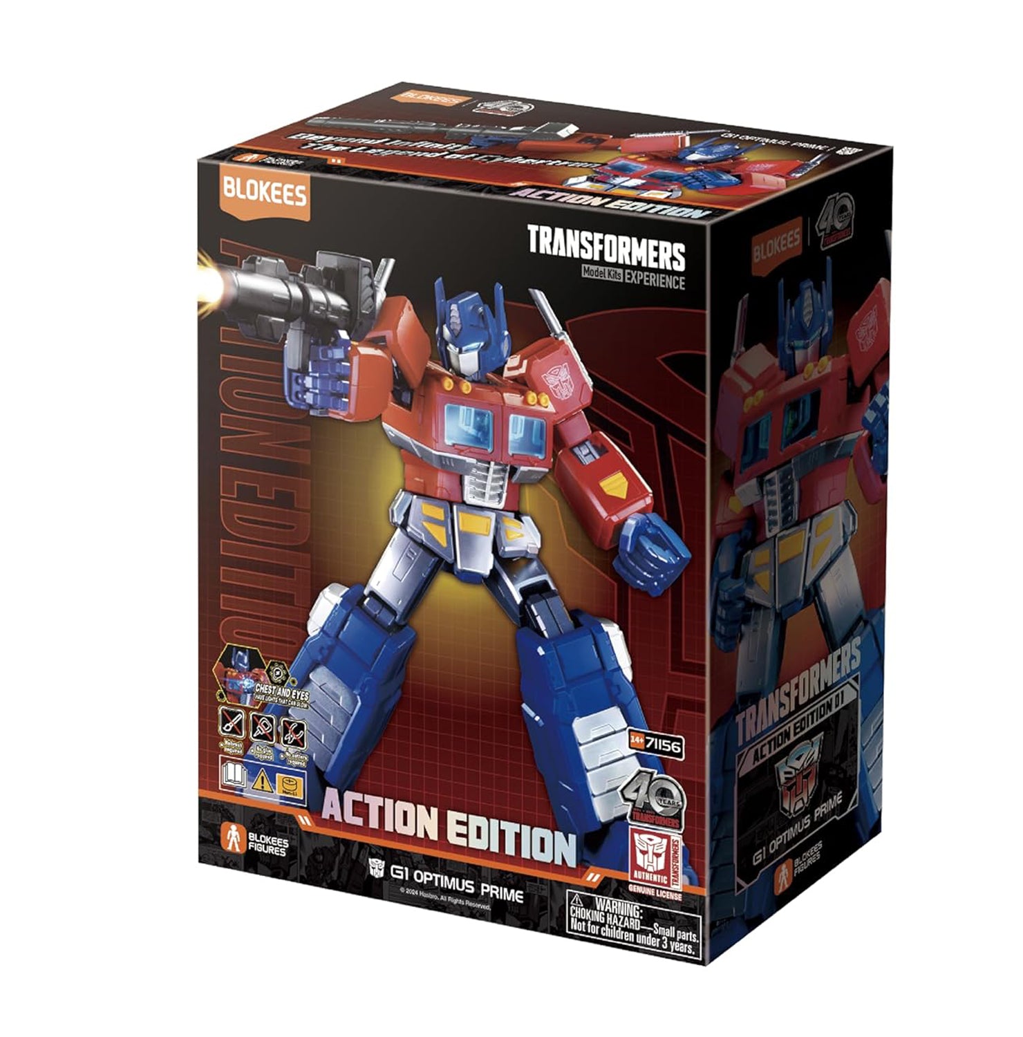 BLOKEES Transformers Action Edition - G1 Optimus Prime
