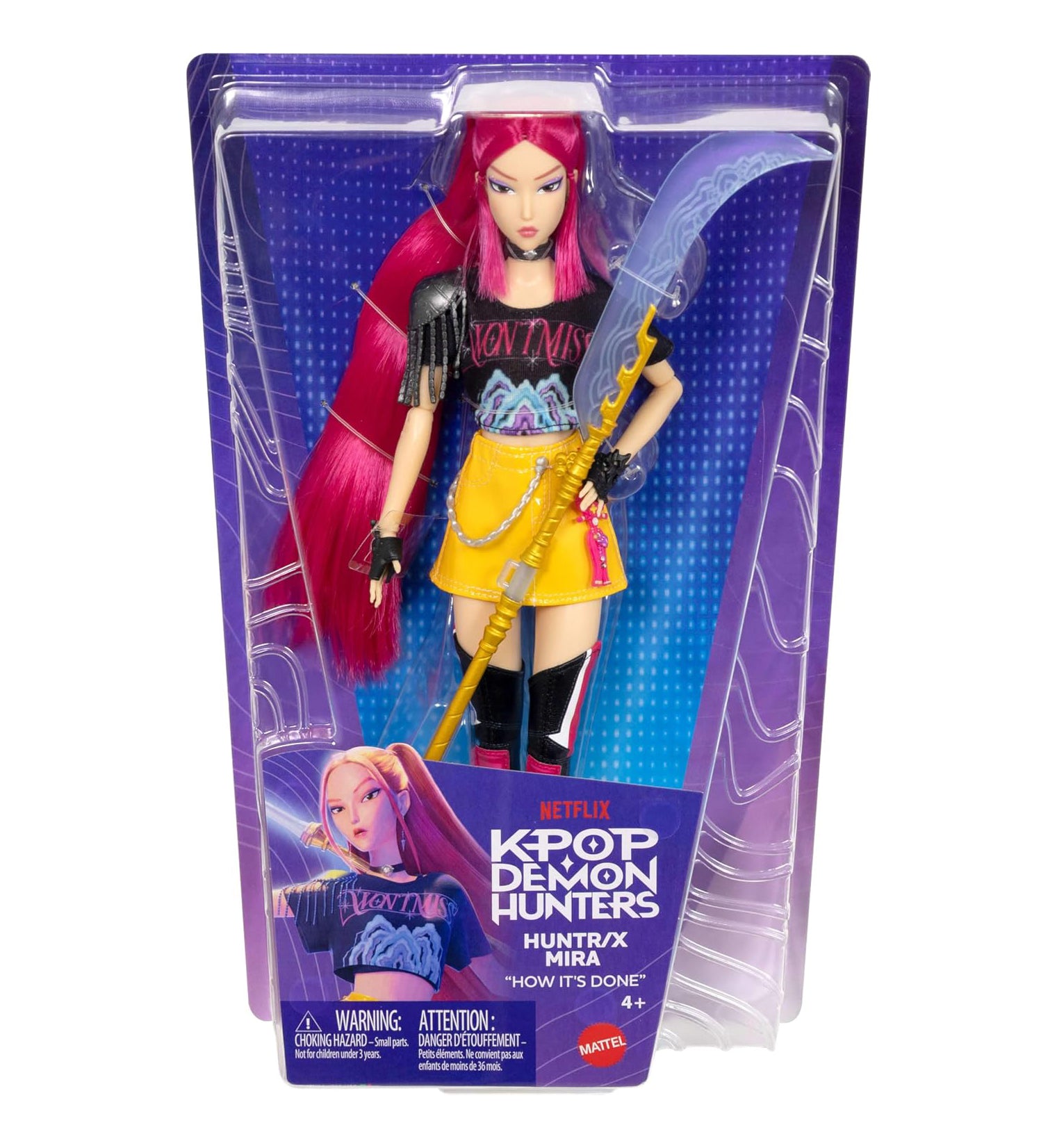 Mattel Kpop Demon Hunters HUNTR/X Mira Fashion Doll