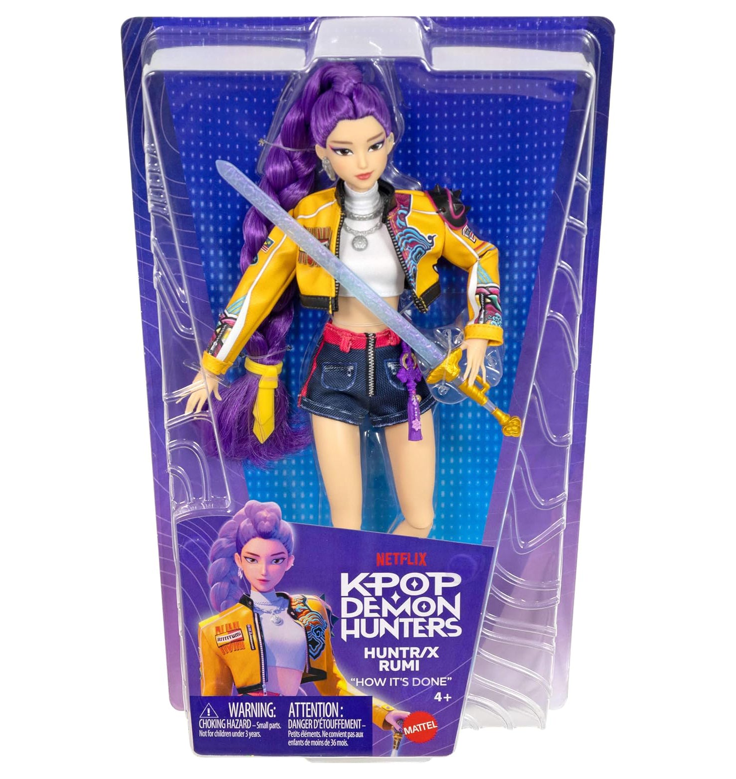 Mattel Kpop Demon Hunters HUNTR/X Rumi Fashion Doll