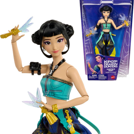 Mattel Kpop Demon Hunters HUNTR/X Zoey Fashion Doll