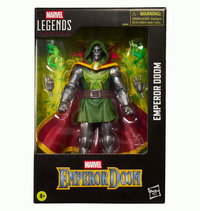 Marvel Legends Series Emperor Doom, Fantastic Four Comics Collectible 6-Inch Scale Action Figure