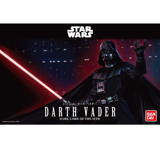 Bandai Hobby - 1/12 Star Wars Darth Vader, Model Kit