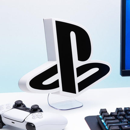 Playstation Light - Desktop Game Room Lighting - Includes 3 Light Modes - Powered by USB or AAA Batteries - Logo Light