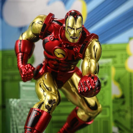 McFarlane Toys - Marvel Iron Man 1:10th Scale Posed Figure with Scene (Iron Man #126)