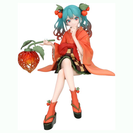 FuRyu Corporation-Hatsune Miku Noodle Stopper Figure -Flower Fairy Winter Cherry-
