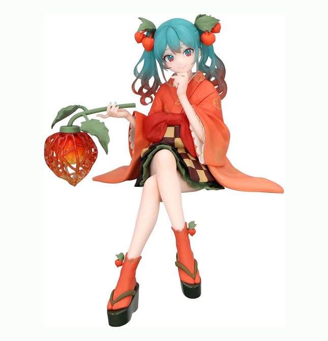 FuRyu Corporation-Hatsune Miku Noodle Stopper Figure -Flower Fairy Winter Cherry-
