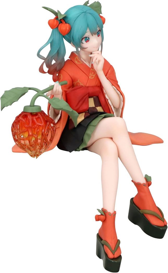 FuRyu Corporation-Hatsune Miku Noodle Stopper Figure -Flower Fairy Winter Cherry-