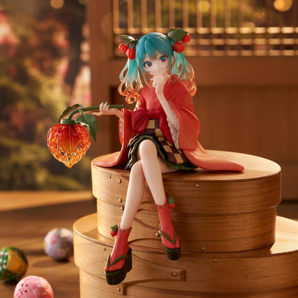 FuRyu Corporation-Hatsune Miku Noodle Stopper Figure -Flower Fairy Winter Cherry-