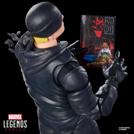 Marvel Legends Series Daredevil, The Man Without Fear, Comics-Inspired Collectible 6-Inch Scale Action Figure with Character-Sized Comic Accessory