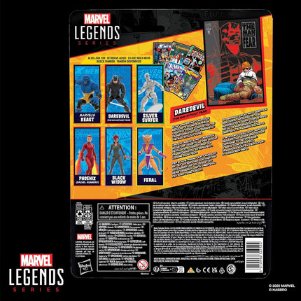 Marvel Legends Series Daredevil, The Man Without Fear, Comics-Inspired Collectible 6-Inch Scale Action Figure with Character-Sized Comic Accessory