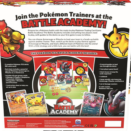 POKEMON TCG: BATTLE ACADEMY 2024  (ENGLISH EDITION)