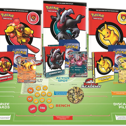 POKEMON TCG: BATTLE ACADEMY 2024  (ENGLISH EDITION)