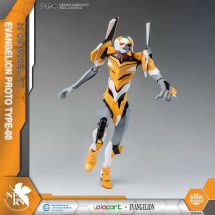 Evangelion: AMK Series Proto Type Eva Unit-00 20cm Model Kit