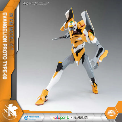 Evangelion: AMK Series Proto Type Eva Unit-00 20cm Model Kit
