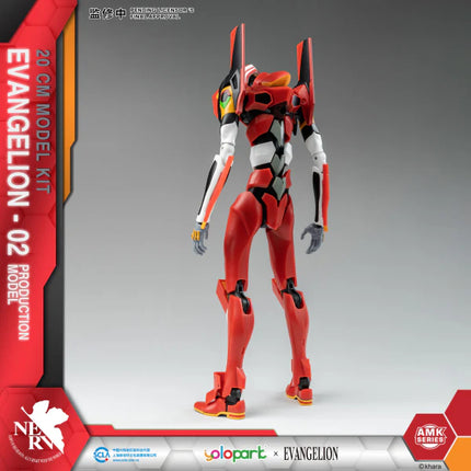 Evangelion: AMK Series Production Model Eva Unit-02 20cm Model Kit
