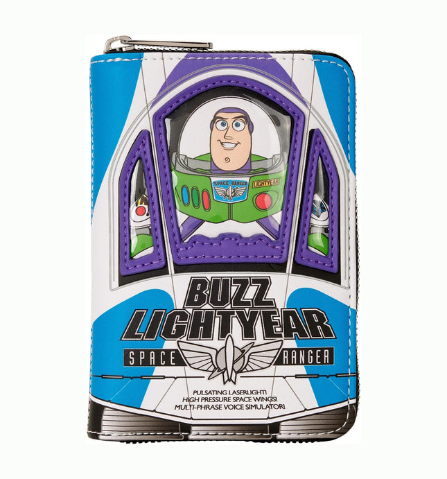 Loungefly Pixar Toy Story 30Th Anniversary Buzz Lightyear Zip Around Wallet