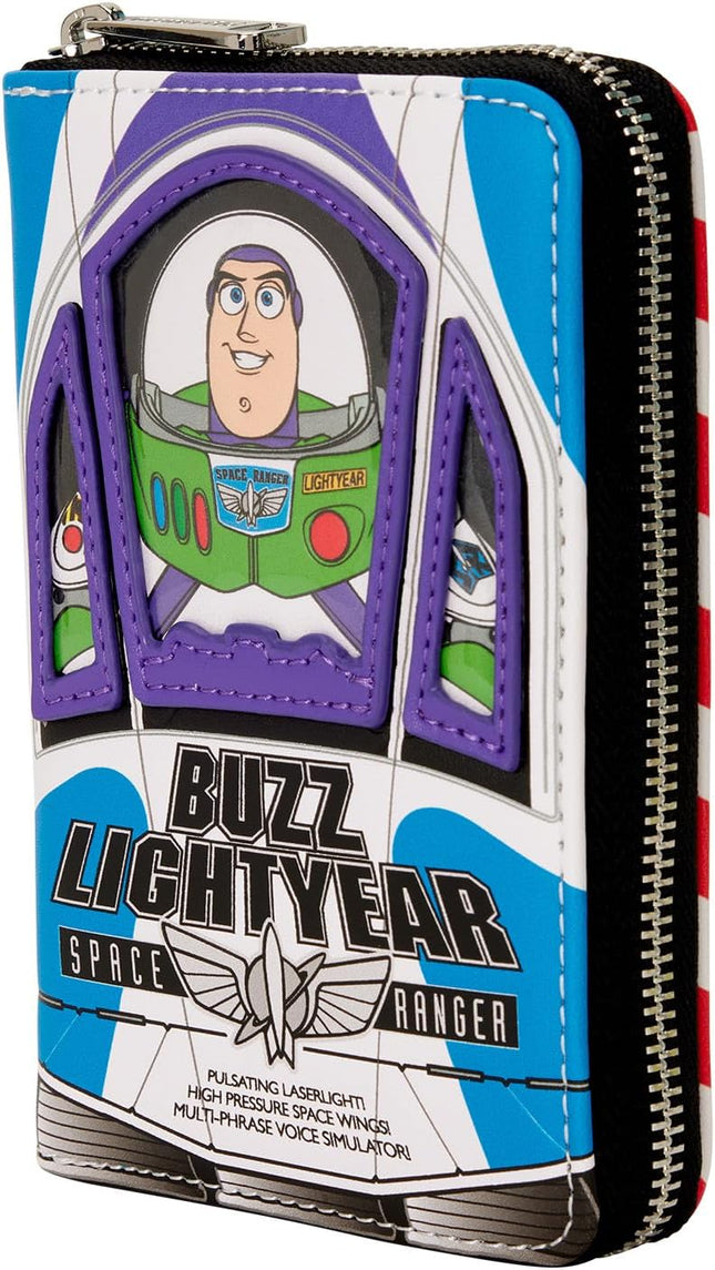 Loungefly Pixar Toy Story 30Th Anniversary Buzz Lightyear Zip Around Wallet