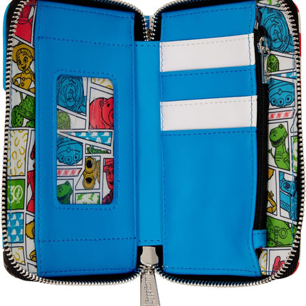 Loungefly Pixar Toy Story 30Th Anniversary Buzz Lightyear Zip Around Wallet