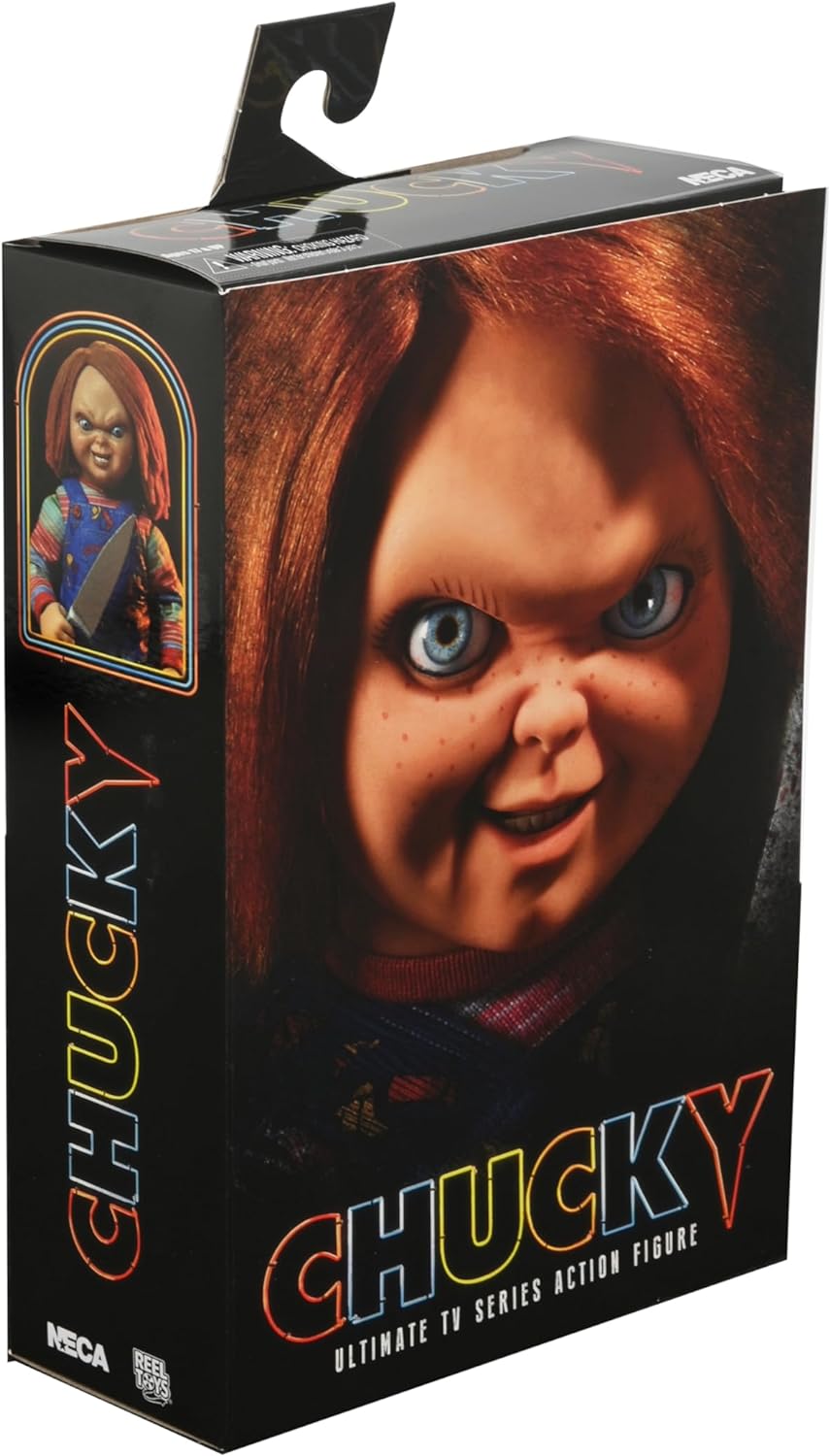 Bambola Chucky NECA – La Bambola Assassina Serie TV – Ultimate 76 Cm – Nuova 2024 - Foto 5