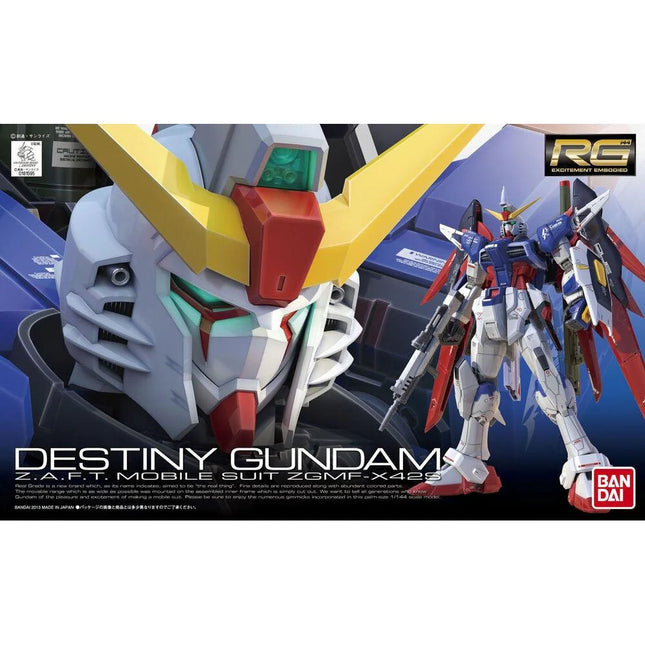 Bandai Hobby 1/144 RG #11 - Gundam Seed Destiny - ZGMF-X242S Destiny Gundam Model Kit