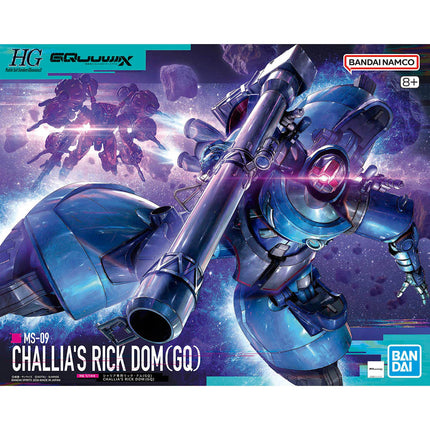 Bandai Hobby 1/144 HG Gundam Gquuuuuux - MS-09 Challia's Rick Dom (GQ), Model Kit