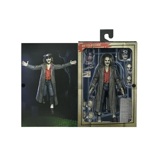 Beetlejuice (1988) - Ultimate Beetlejuice: Tour Guide “The Bio-Exorcist” - 7" Scale Action Figure