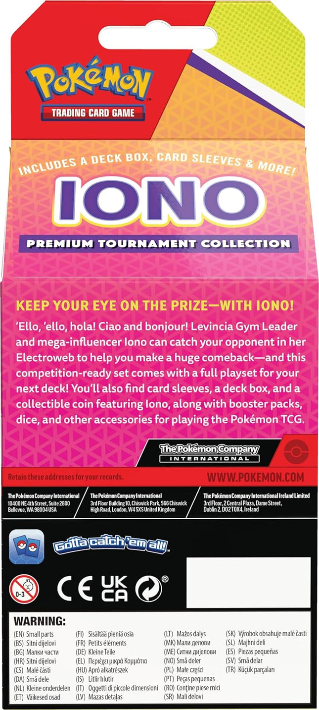 Pokémon TCG: Iono (e-NIGMA) Premium Tournament Collection (SPANISH EDITION)