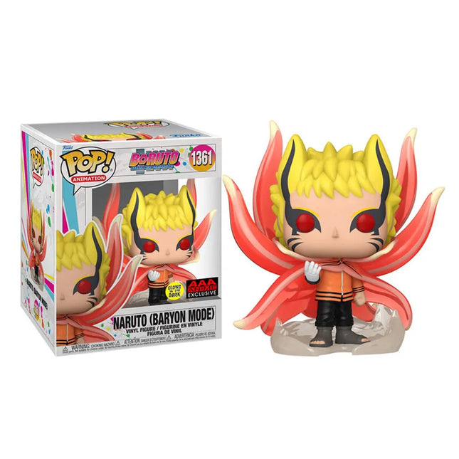 Funko POP! Animation #1361: Boruto, Naruto Next Generation - Naruto (Baryon Mode) AAA Anime Exclusive