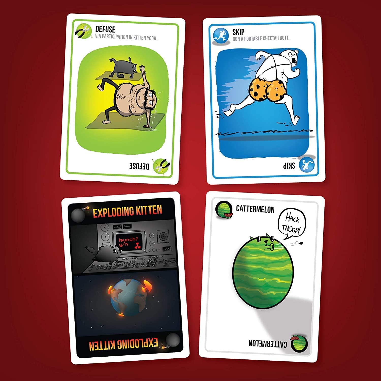 Exploding Kittens Original Edition - 2-5 Players - 15 Minutes of Play (ENGLISH EDITION)