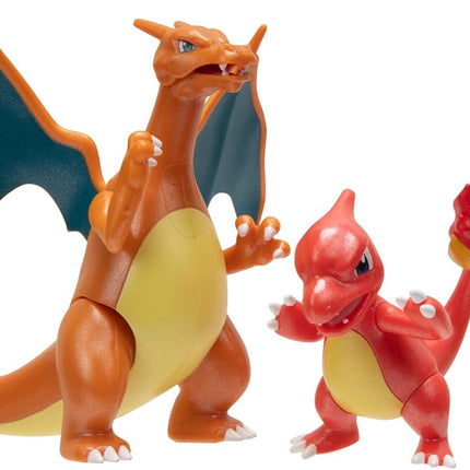 Pokémon Select Evolution 3 Pack - Features 2-Inch Charmander, 3-Inch Charmeleon and 4.5-Inch Charizard Battle Figures
