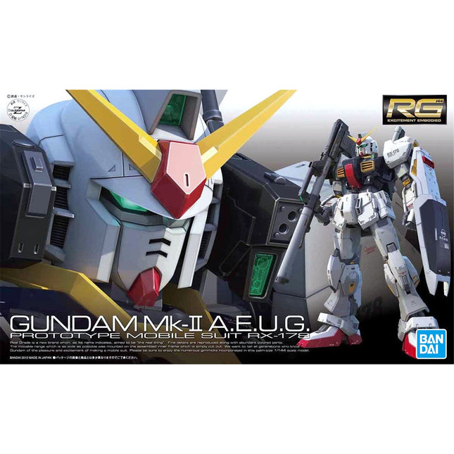 Bandai Hobby 1/144 RG #08 - Z Gundam - RX-178 Gundam MK-II (A.E.U.G.) Model Kit