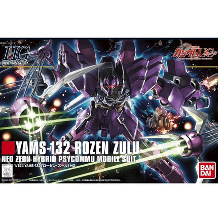 Bandai Hobby - 1/144 HG #149 Gundam Unicorn, YAMS-132 Rozen Zulu Modelo Kit