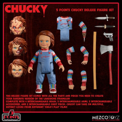 CHILD'S PLAY - Chucky Deluxe Action Figure 5 Points - 10cm