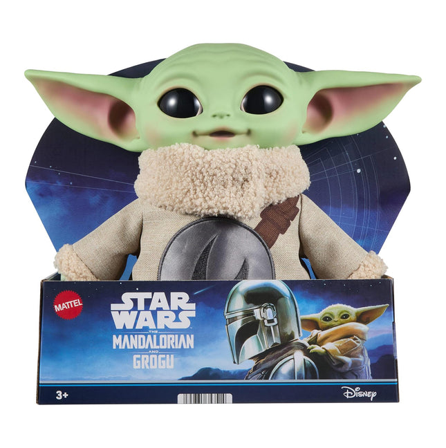 Mattel Star Wars the Mandalorian & Grogu Movie Grogu 11-inch Tall Plush